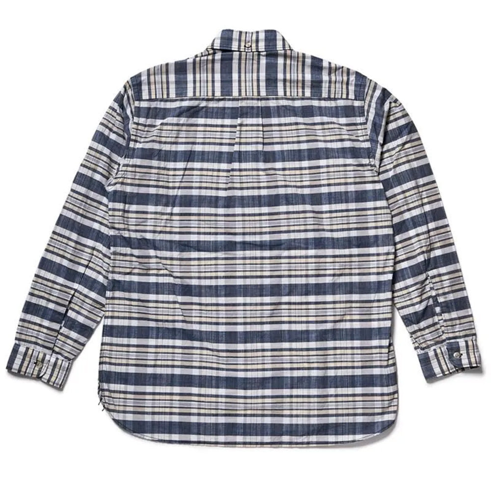 Warehouse & Co - Chemise The King Of Madras JG16 - Marine