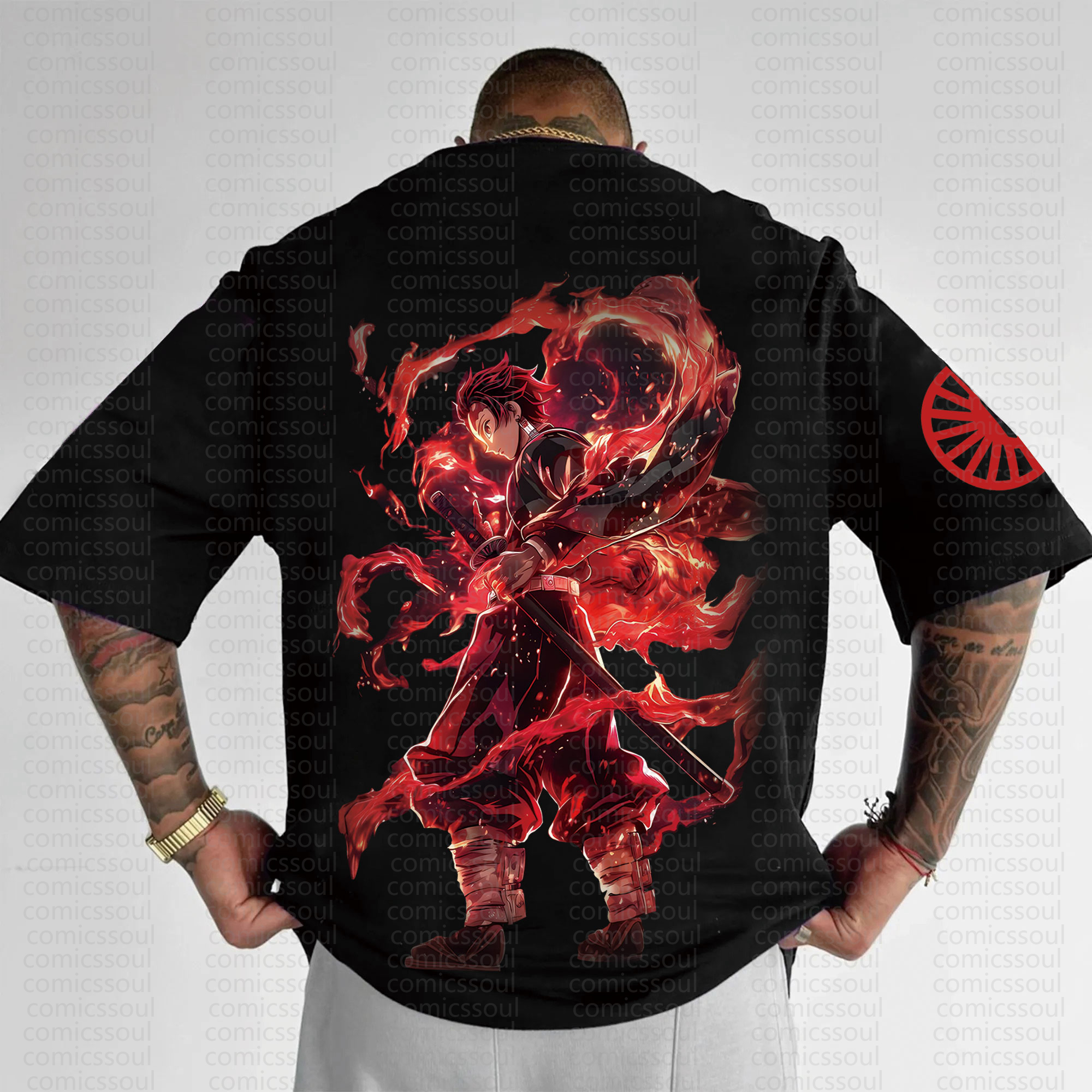 Unisex Anime Inspired Vintage T-Shirt | Comicssoul