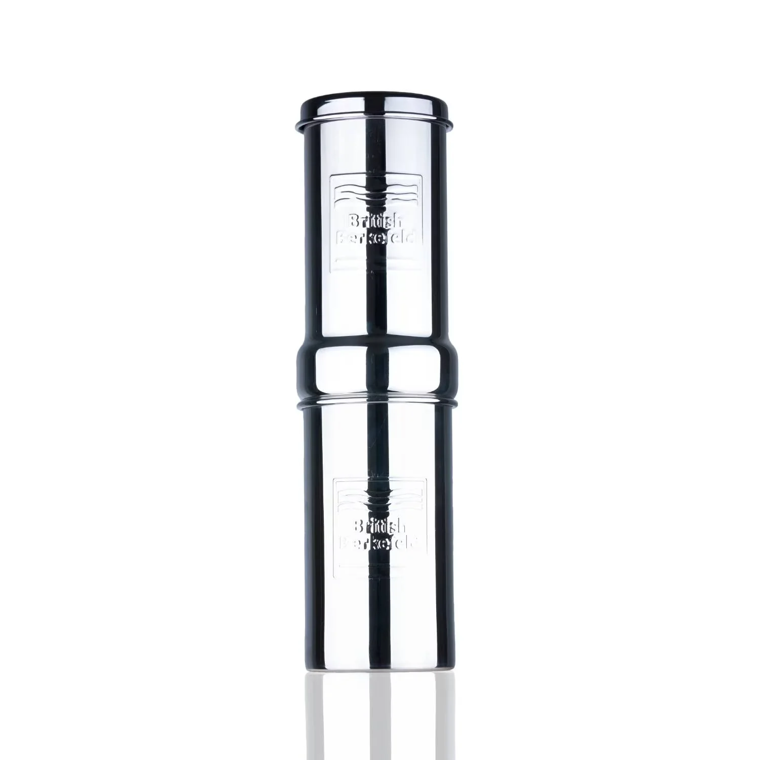 British Berkefeld Gravity Water Filter System 1 Liter Stainless Steel With 1 Ultra Sterasyl Cartridge - Baron