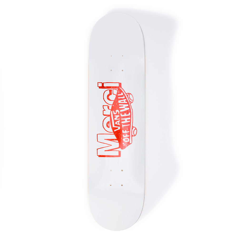 Vans x Merci - Planche Merci Logo Vans - Blanc