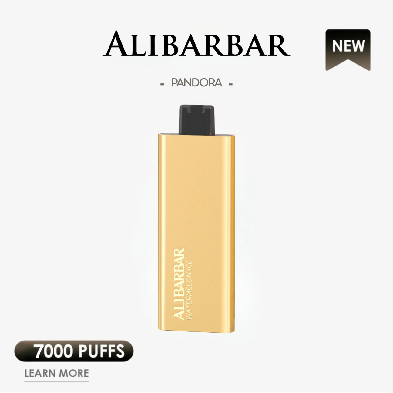 Alibarbar Pandora 7000 Züge Einweg E-Zigarette (Nikotinfrei 0%) – 17ml Mesh-Coil Vape