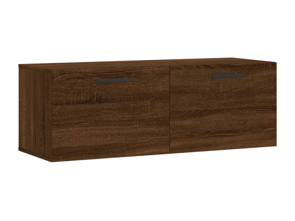 Jmmhogar Armario de pared Jmmhogar ingeniería marrón Jmmhogar 100x36.5x35 cm