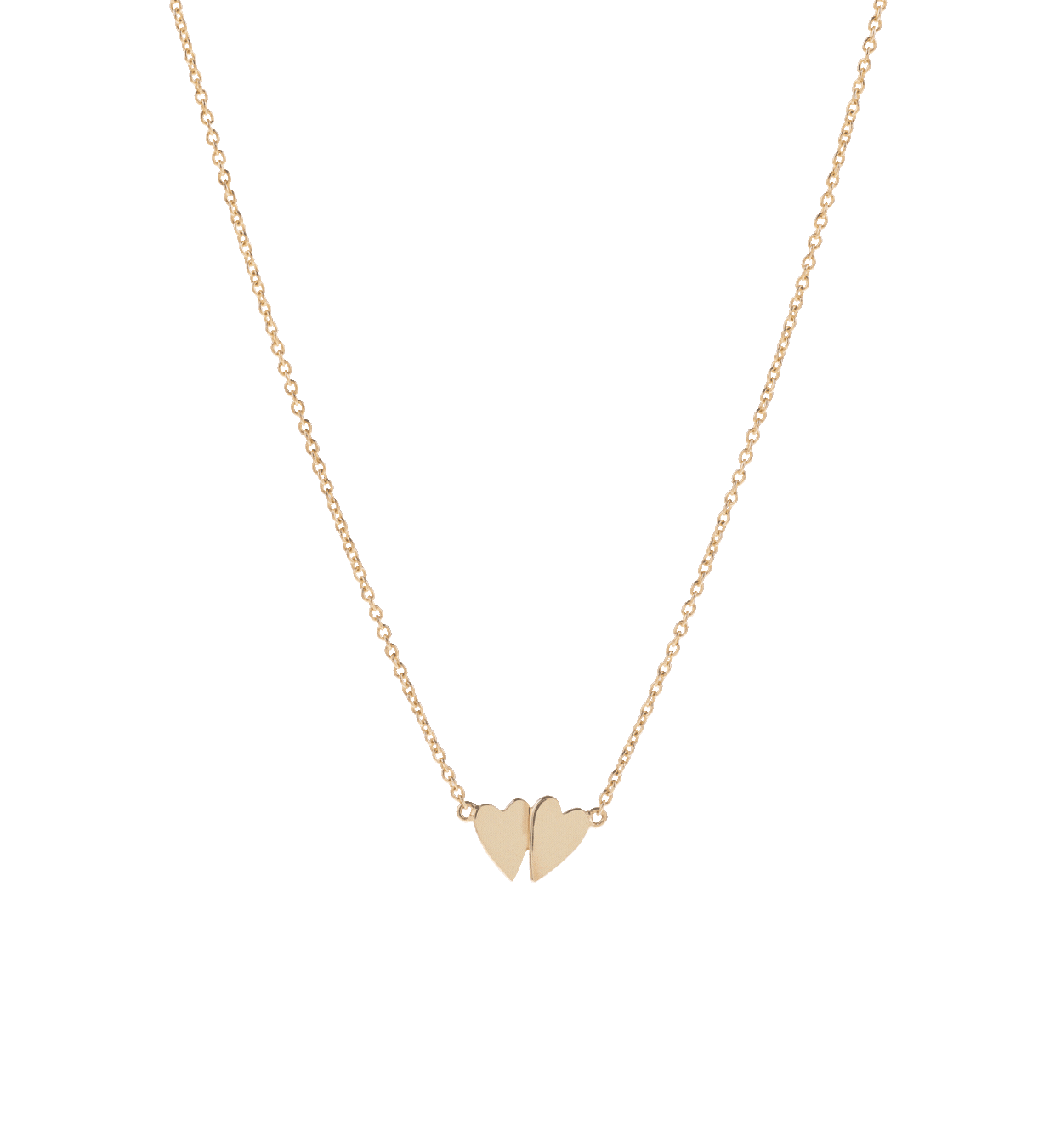 L'amour De Deux Necklace 14K