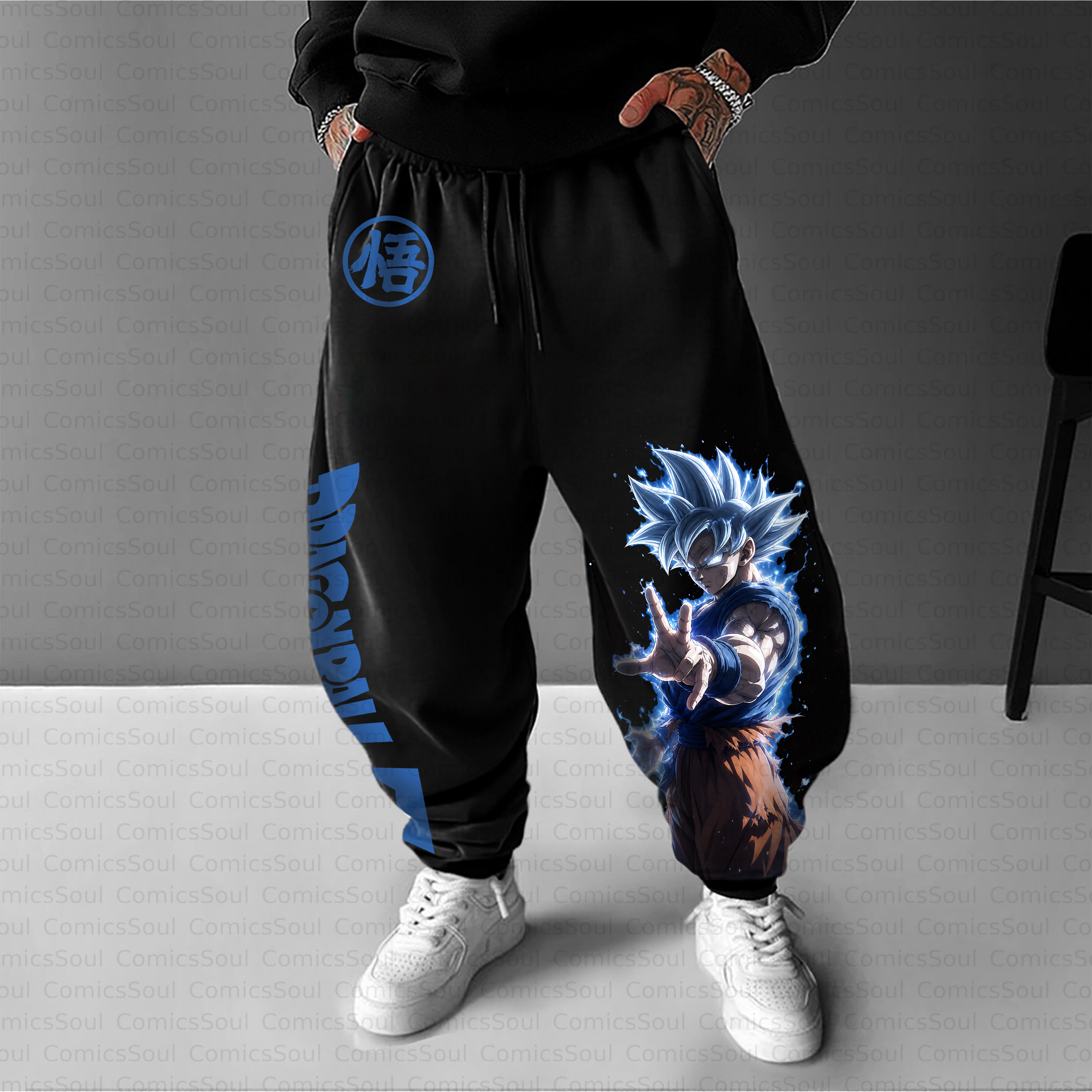 Unisex Casual Anime Streetwear Pant