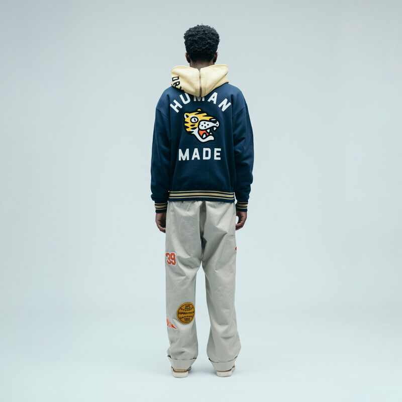 HUMAN MADE ZIP-UP HOODIE