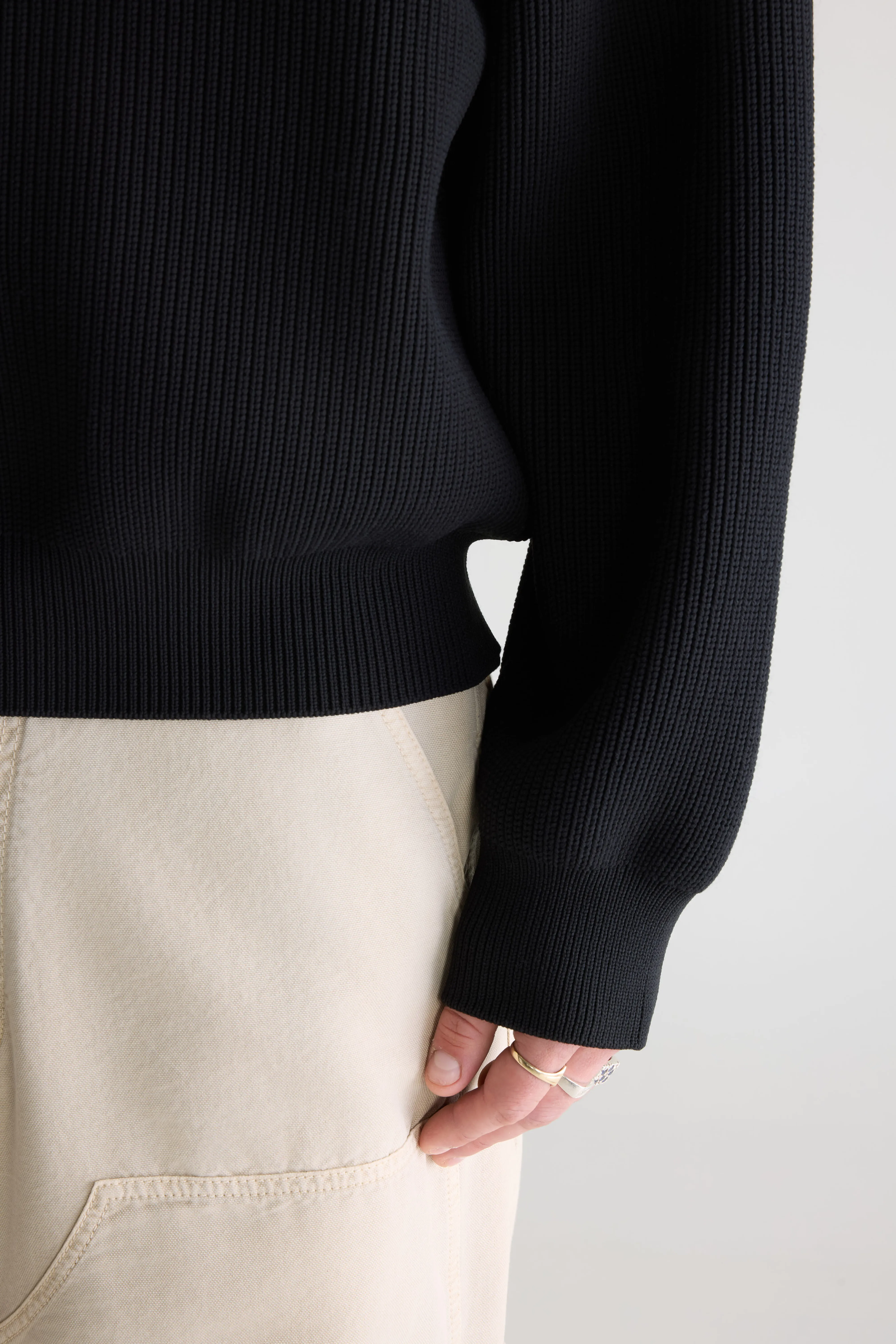 Bellerose Alyes structured sweater (261 / M / BLACK)