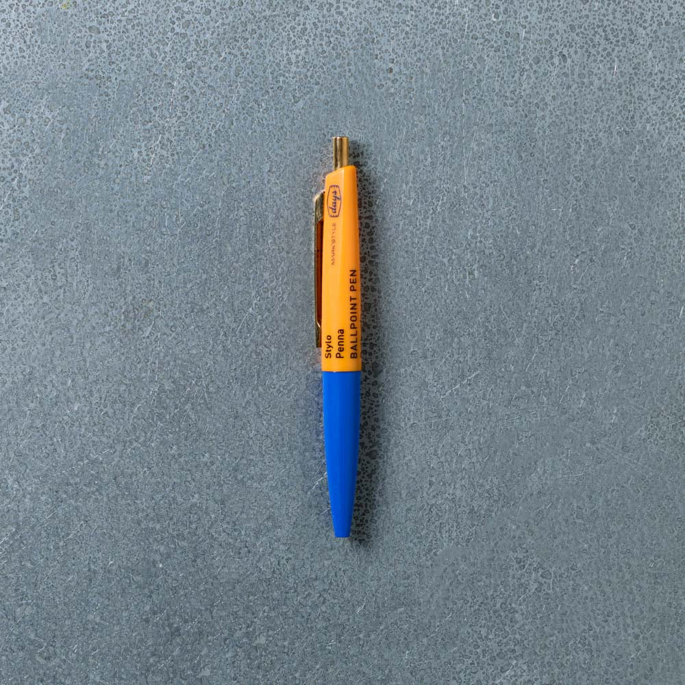Stylo Anterique Mini - Bleu Orange