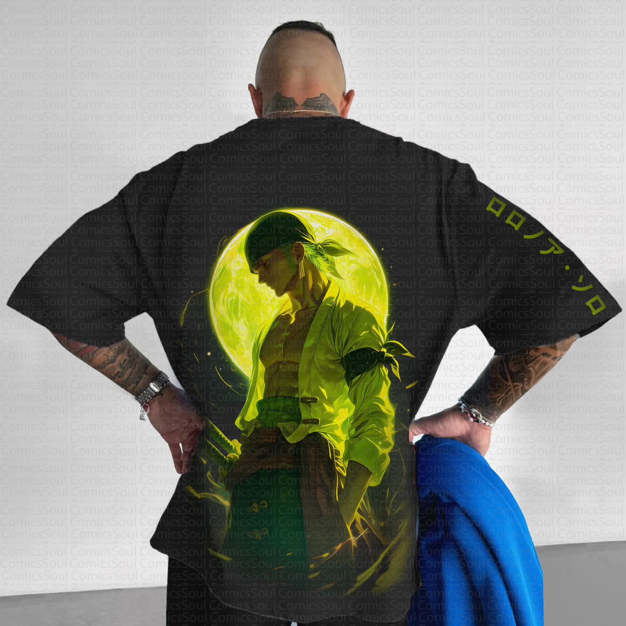 Unisex Anime Inspired Vintage T-Shirt丨Comicssoul