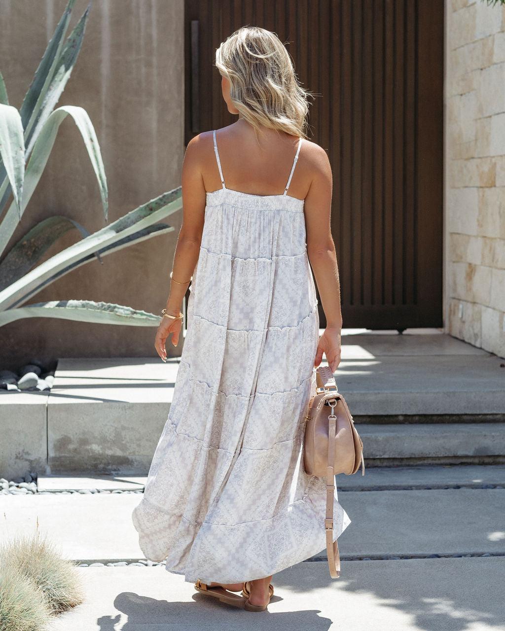 Vicario Tiered Midi Dress - FINAL SALE - Se7enfashion