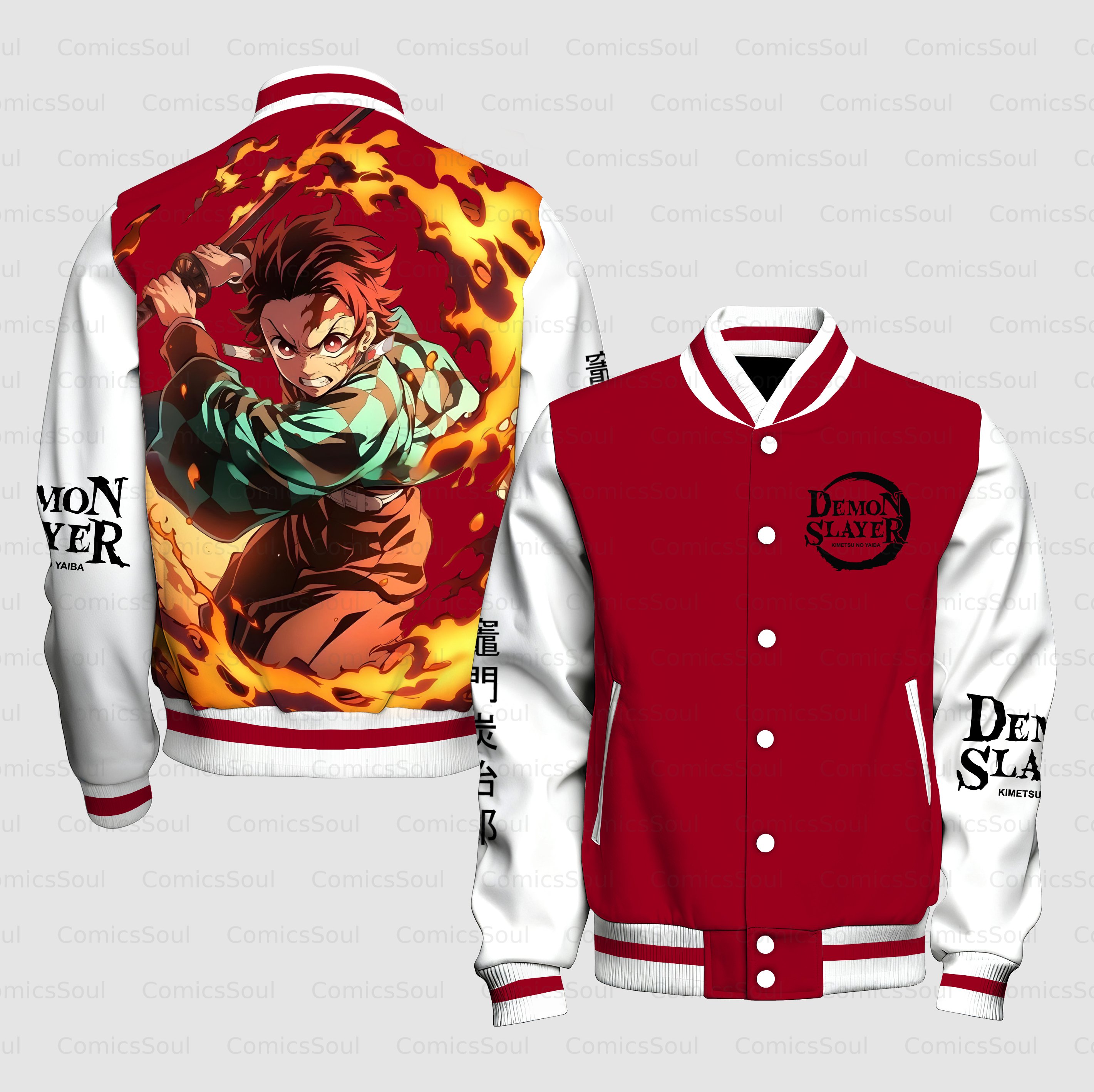 Unisex Vintage Anime Graphic Jacket| KNY