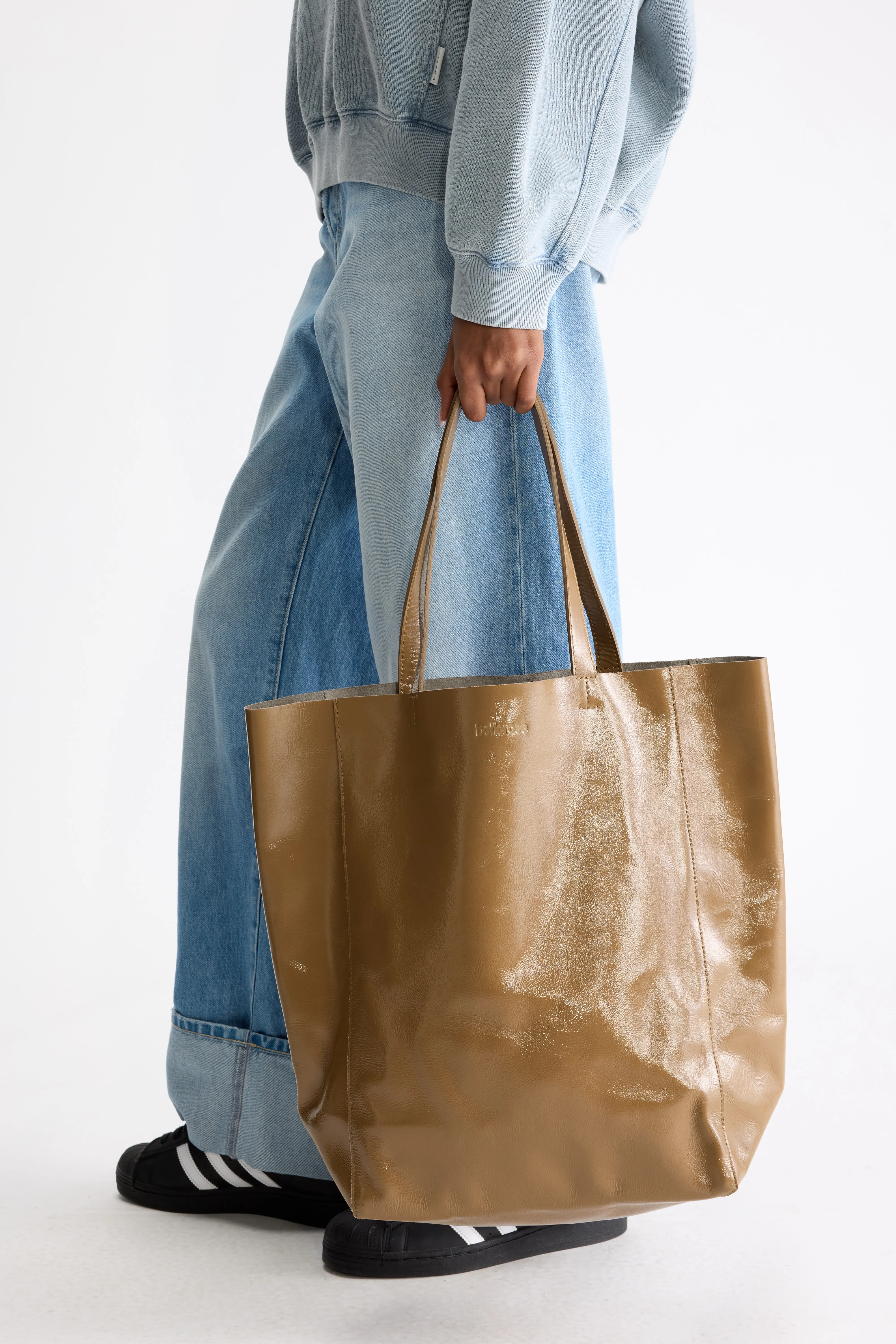 Bellerose Nirya tote bag (261 / W / LATTE)