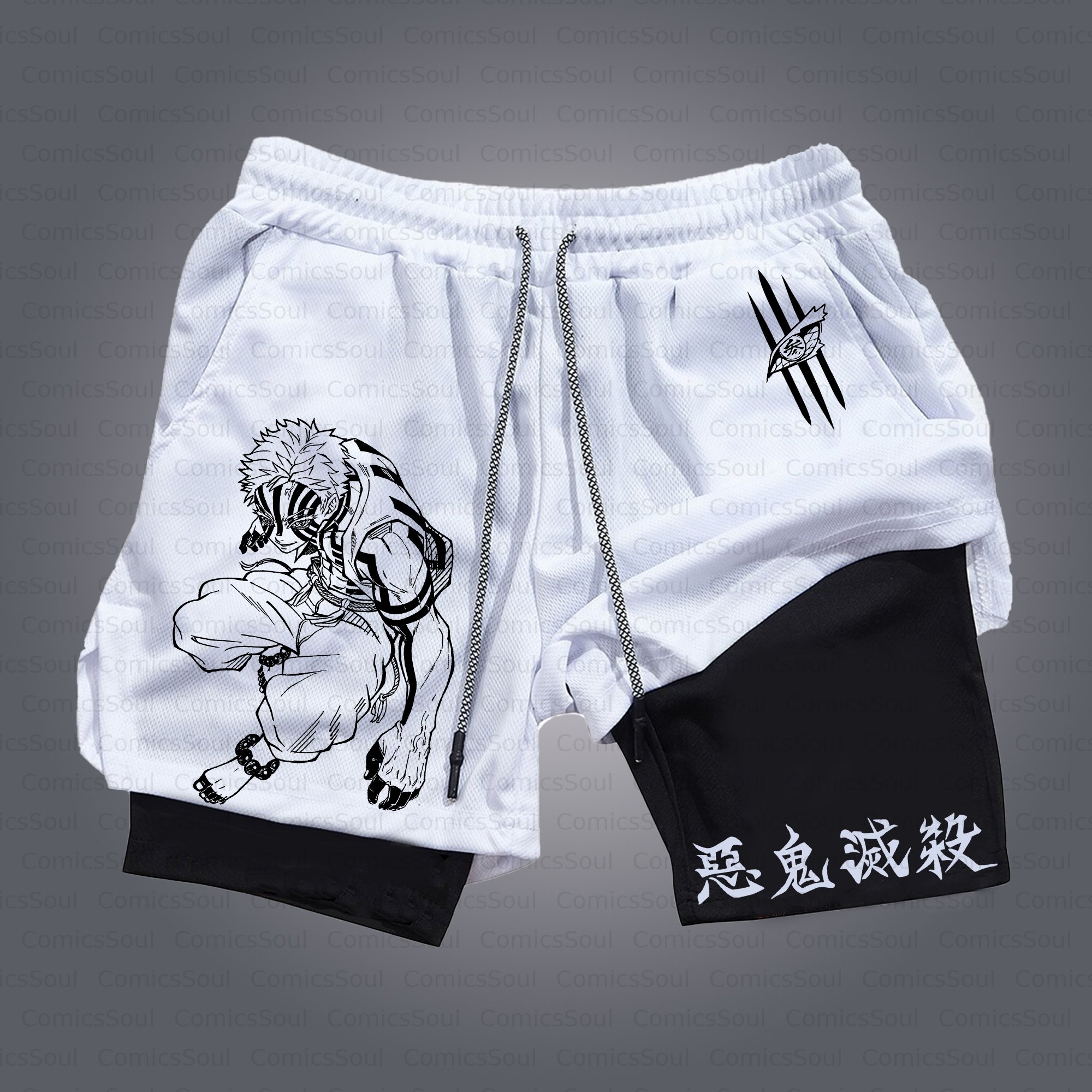 Unisex Casual Anime Style Shorts