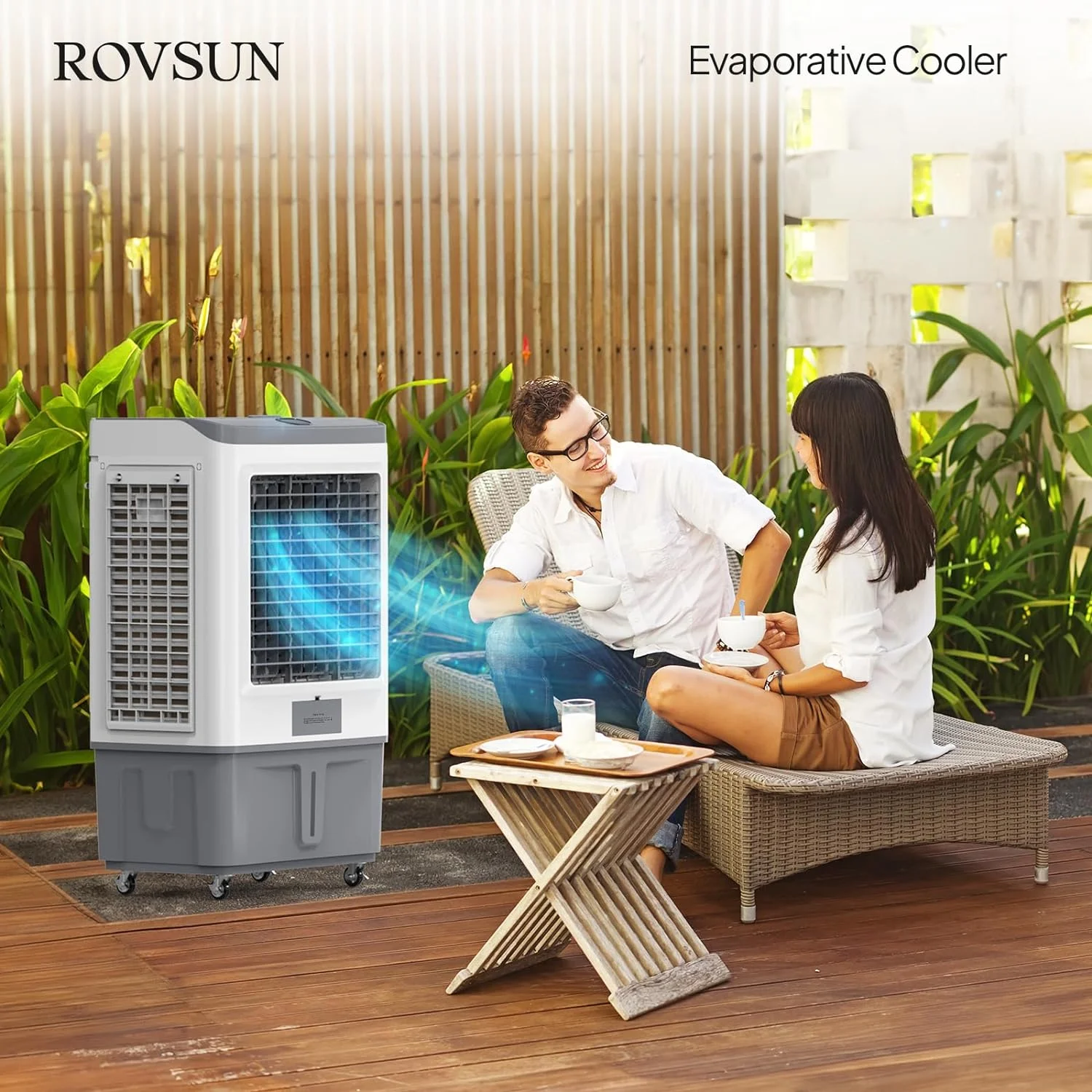 ROVSUN Portable Air Conditioners, White - Image 26
