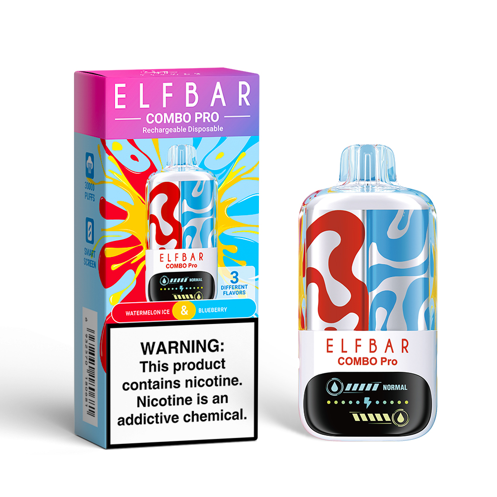 ELFBAR COMBO PRO 30K kertakäyttöinen sähkötupakka (kaikki maut)