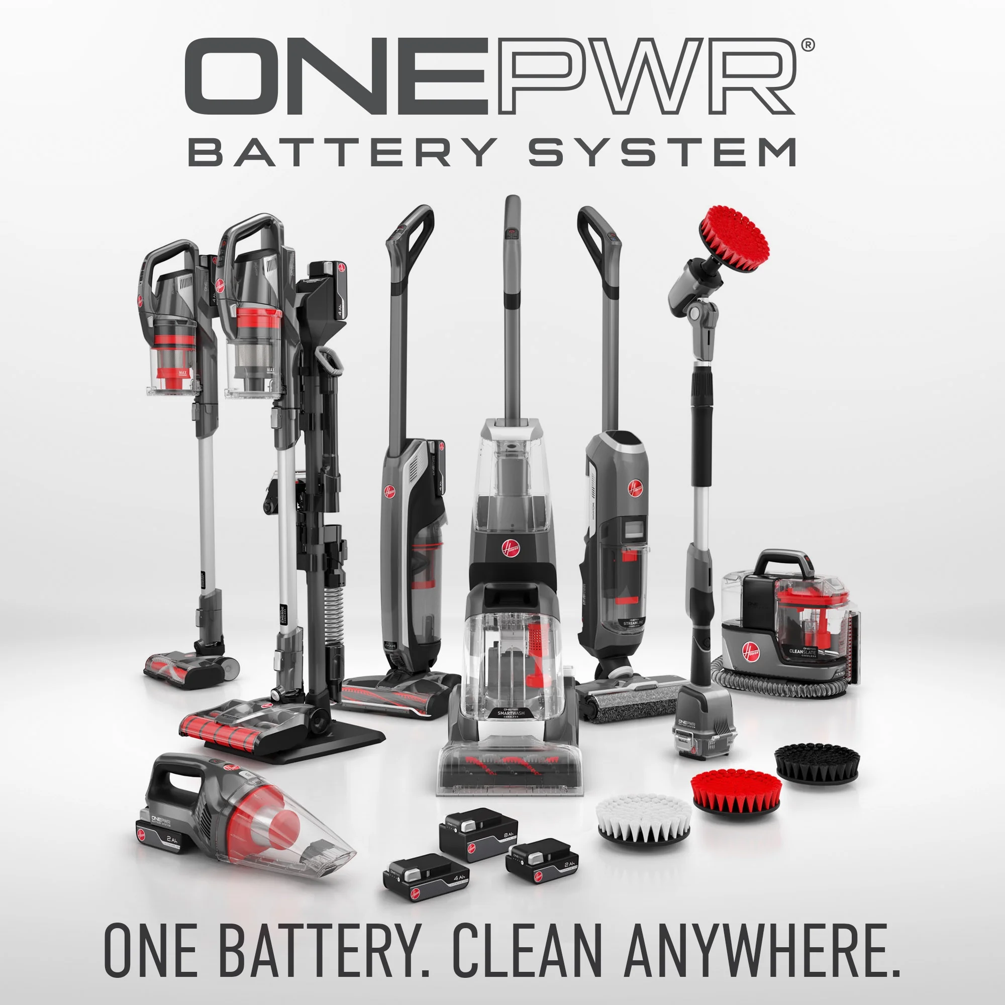 Hoover ONEPWR Evolve Pet Elite & ONEPWR Hand Vac, Upright Vacuum and Hand Vacuum Bundle, Pet Friendly, Powerful Suction, for Multi-Surfaces, BH53810V, Gray - Image 9