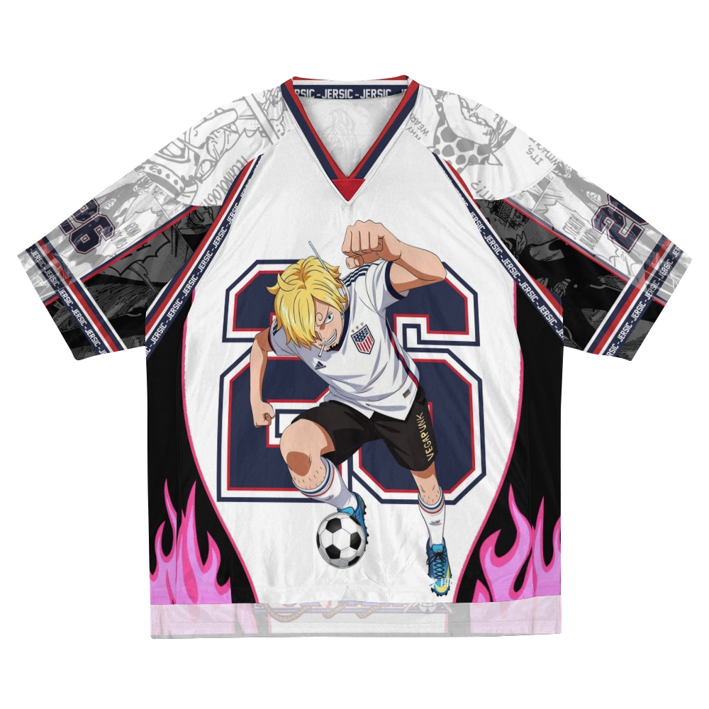 One Piece Anime Football Jersey