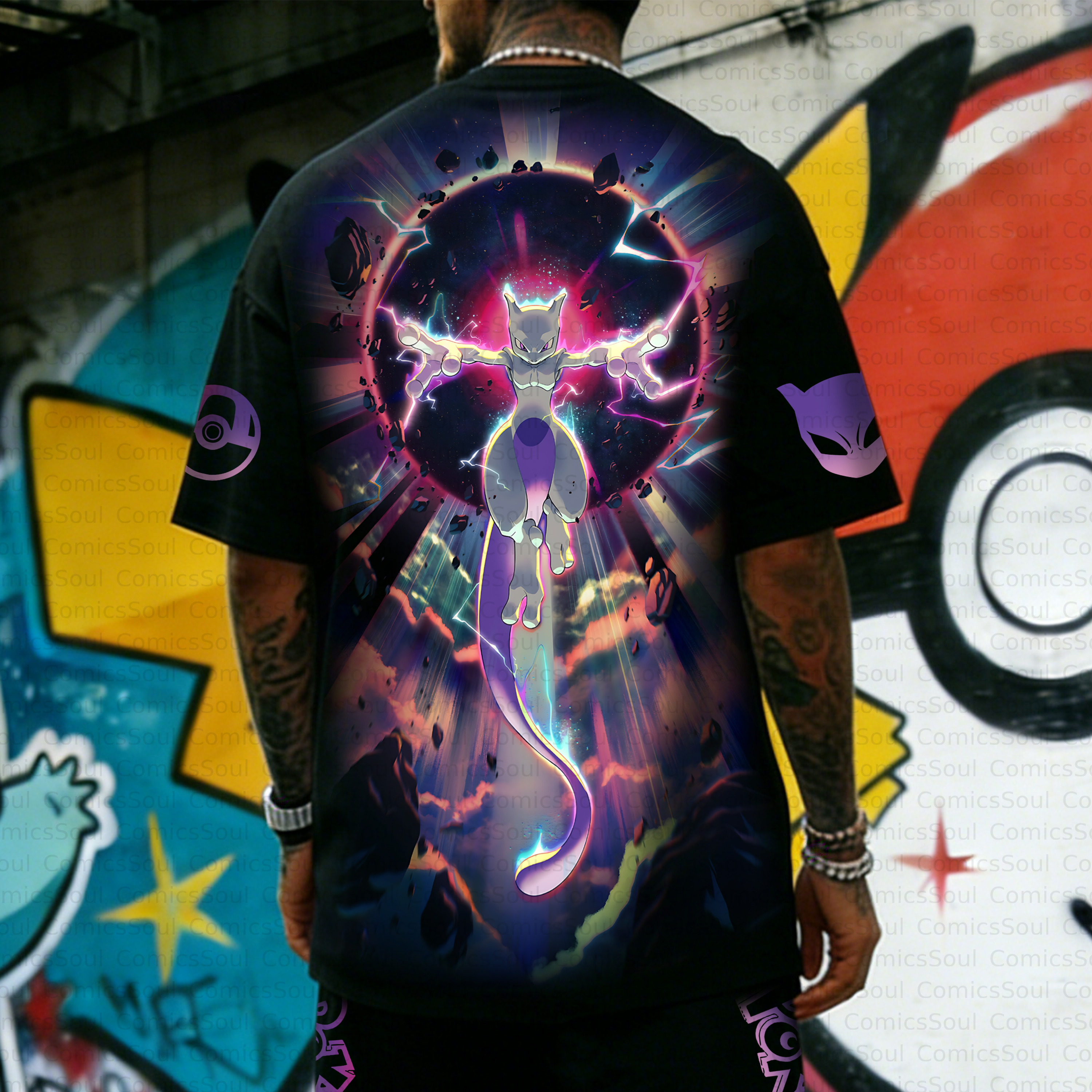 Unisex Anime Inspired Vintage T-Shirt