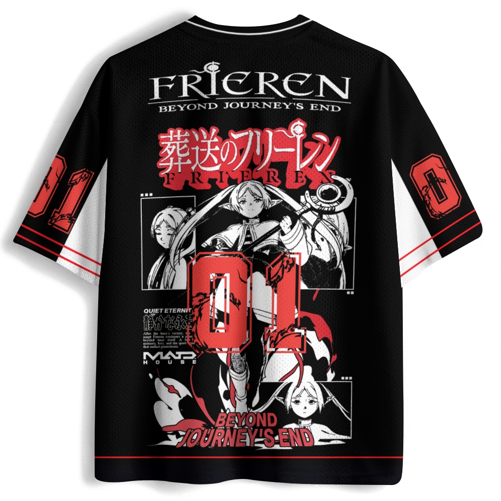 Frieren Anime Football Jersey