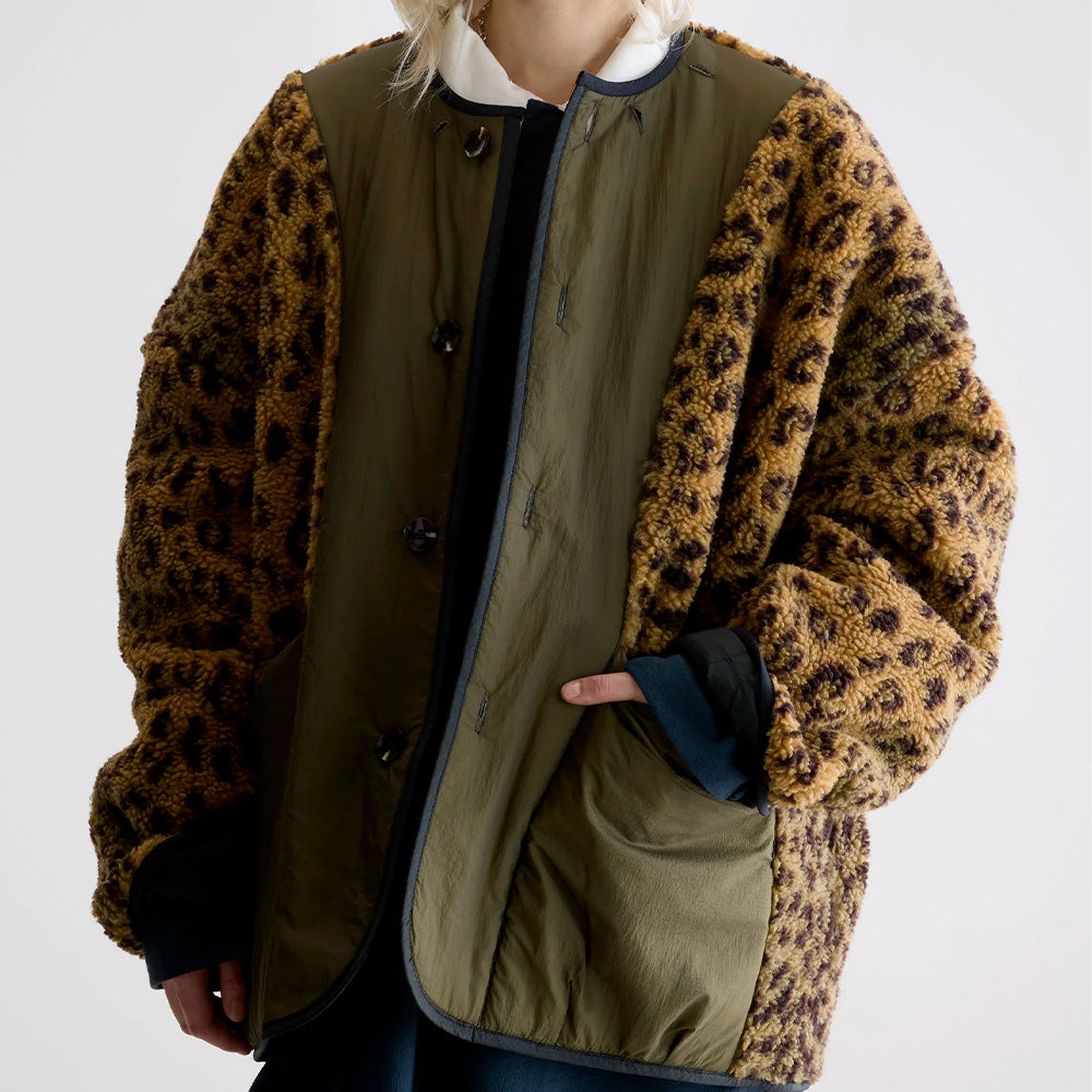 Bellerose - Veste teddy Hampton - Sable & Noir