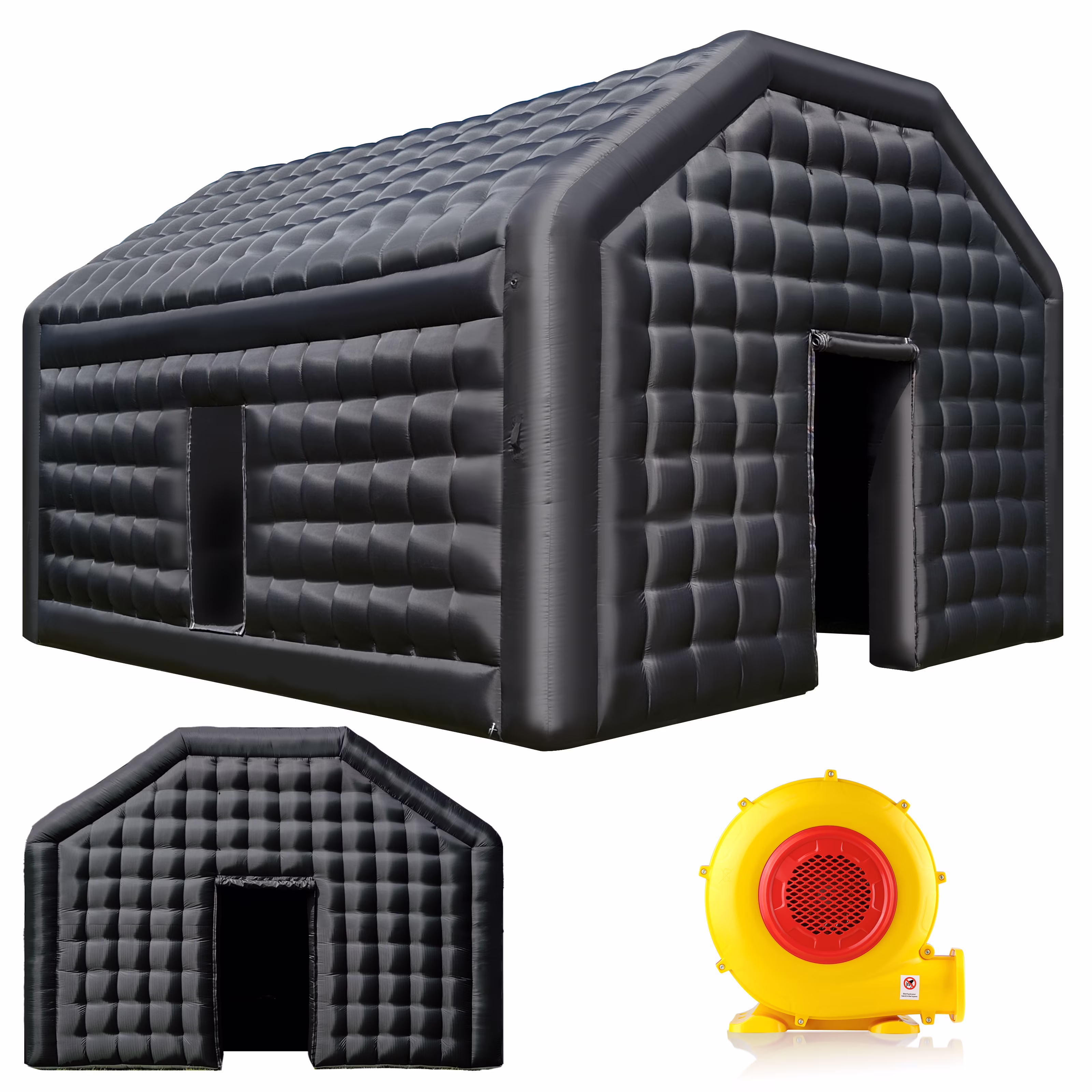 WARSUN 60 Person Large inflatable Party Tent with Disco Cube - Image 3