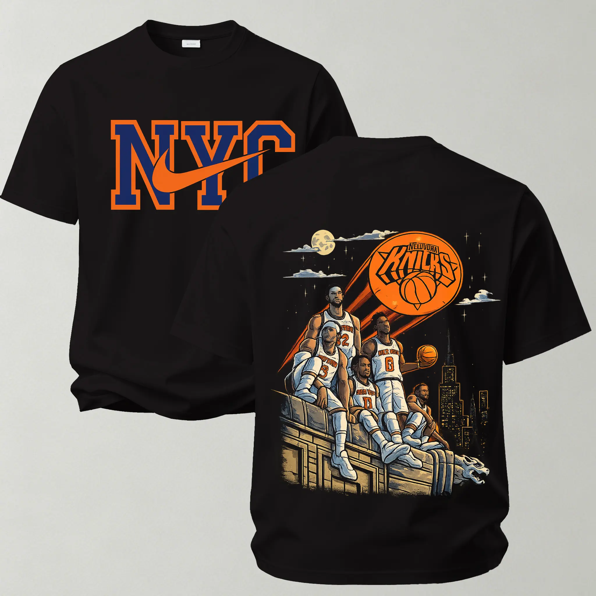 New York Knicks Printed Unisex Oversized T-shirt