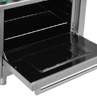 36 in. Commercial Oven Range 2 Hot Grates and 24" Flat Griddle Stove NSF 153,000BTU