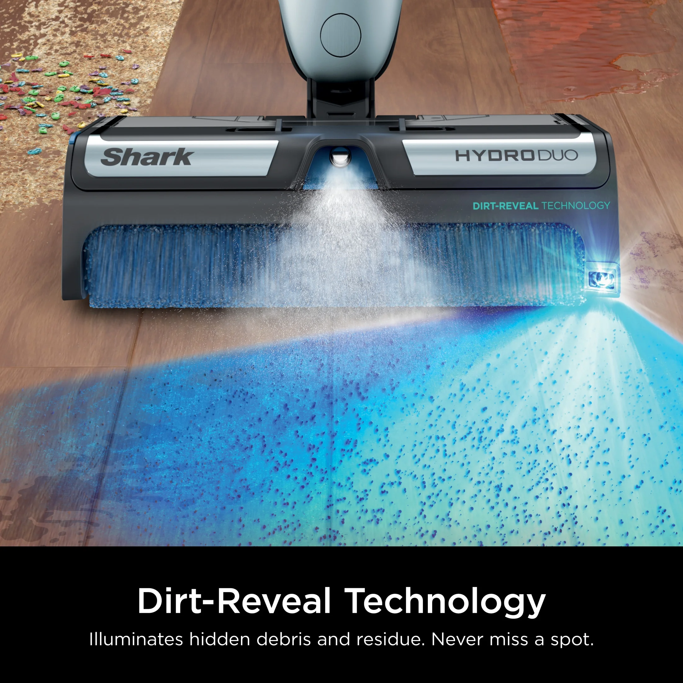 Shark? HydroDuo with Dirt-Reveal Technology, Cordless, Hard Floor Cleaning System, Wet & Dry Debris Pickup, Mop & Scrubs All at Once, Hardwood, Tile, Laminate Floors, WW200 - Image 8
