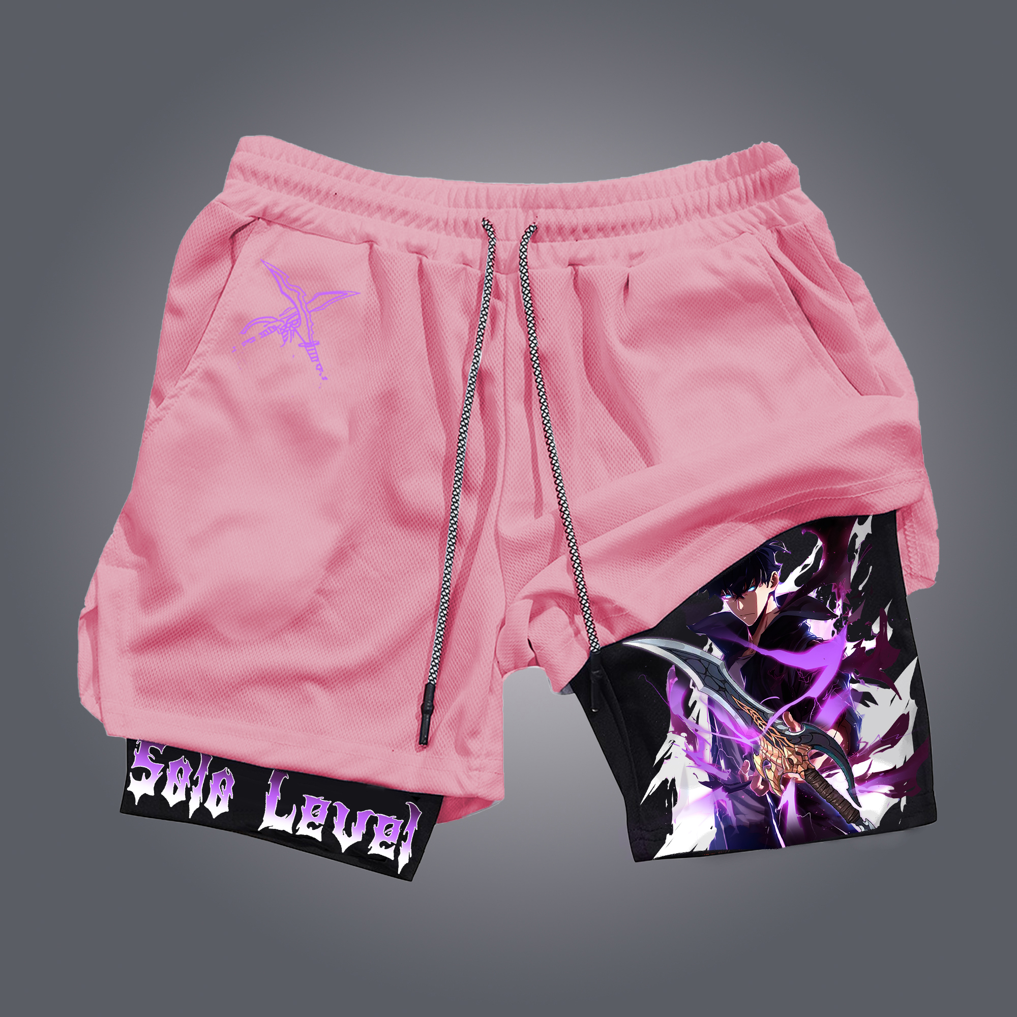 Unisex  “Comicssoul” Casual Anime Streetwear Shorts