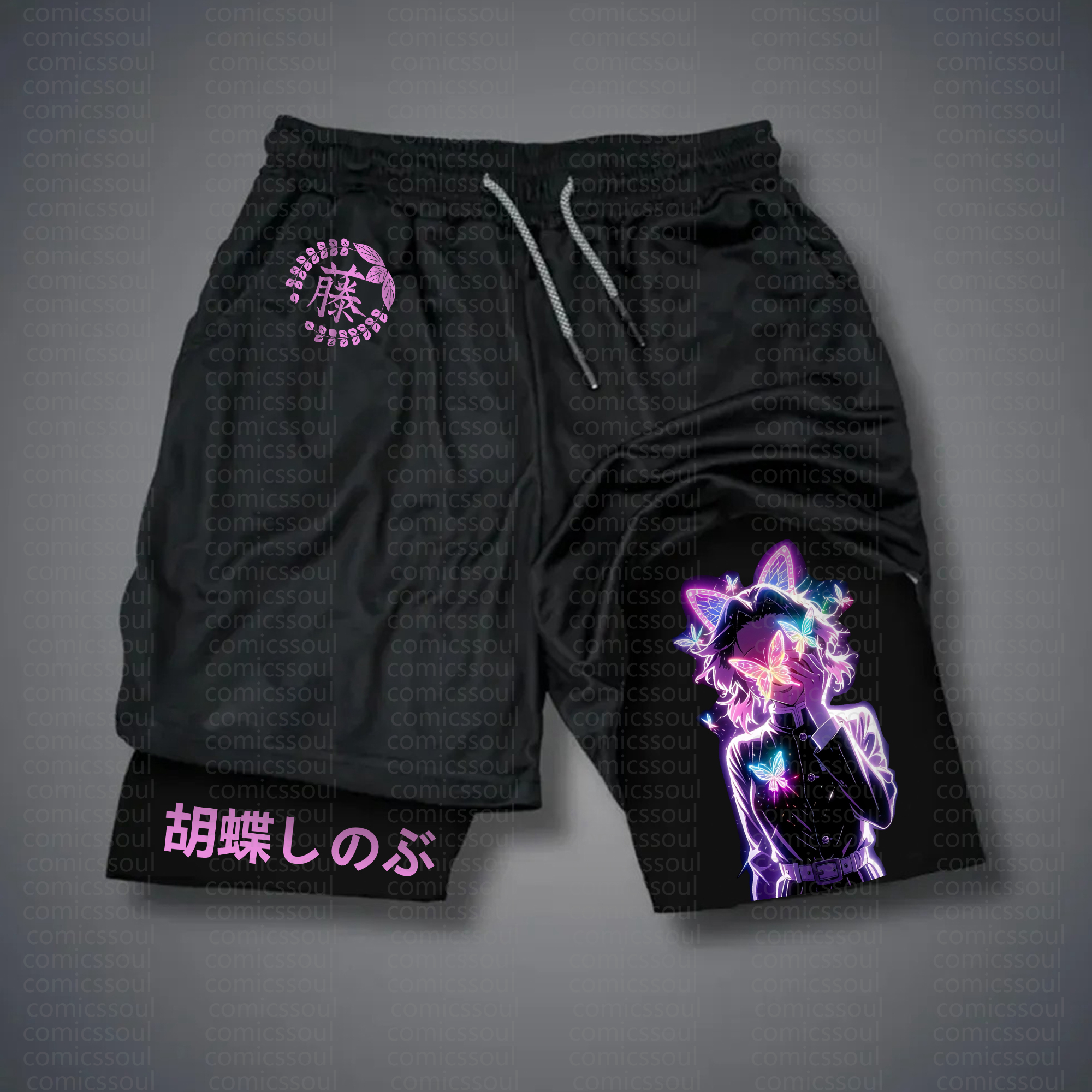 Unisex Casual Anime Streetwear Shorts 丨Comicssoul