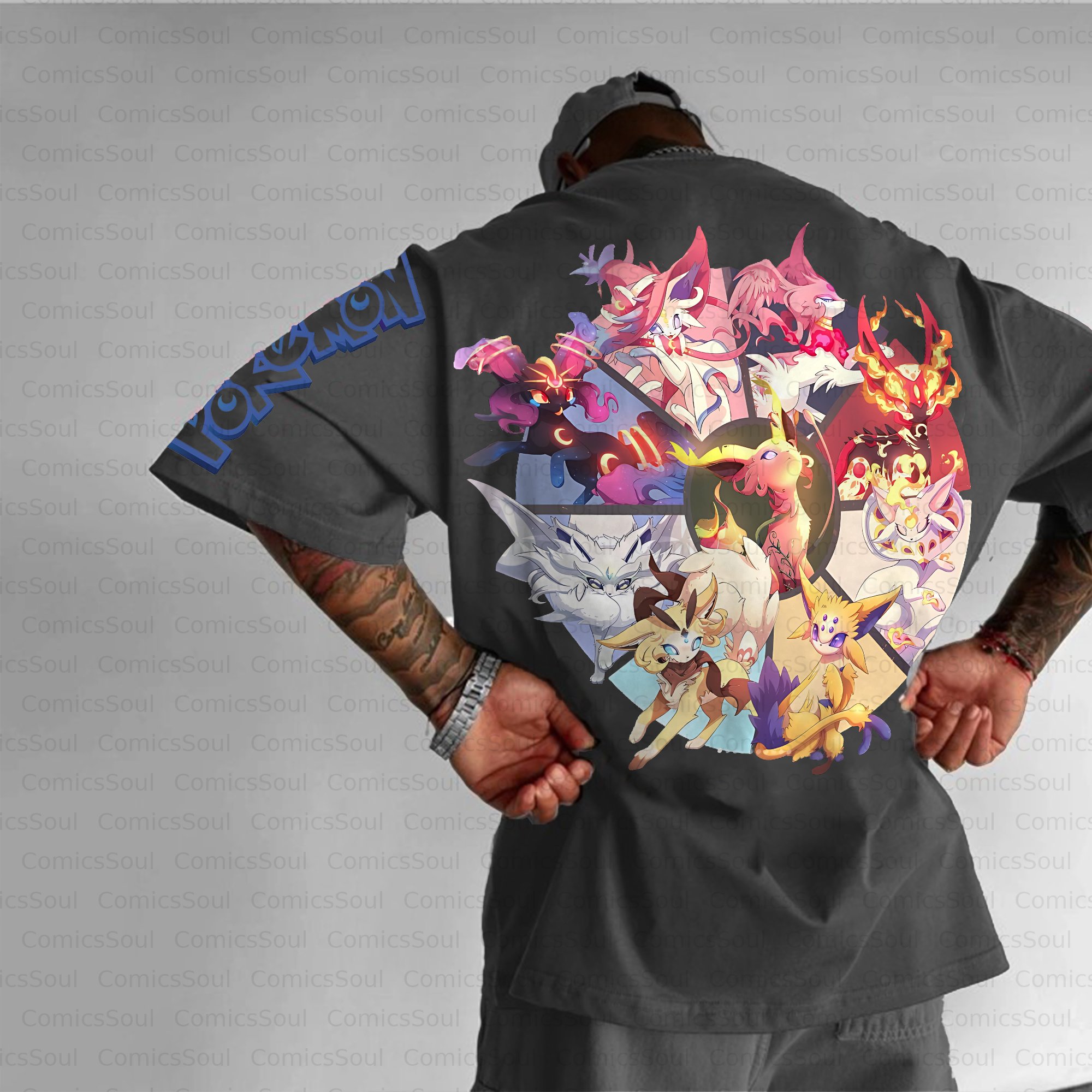 Unisex Anime Inspired Vintage T-Shirt