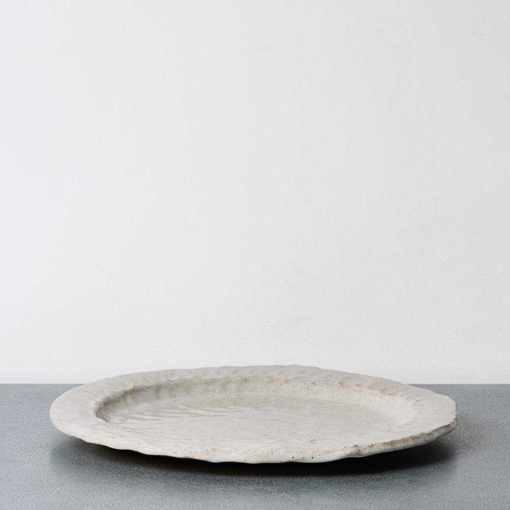 Assiette Gran - Craie
