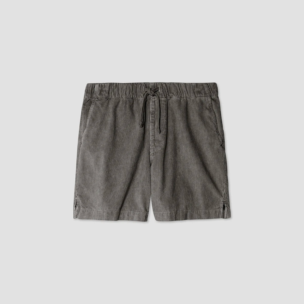 Save Khaki United - Short Velours - Noir