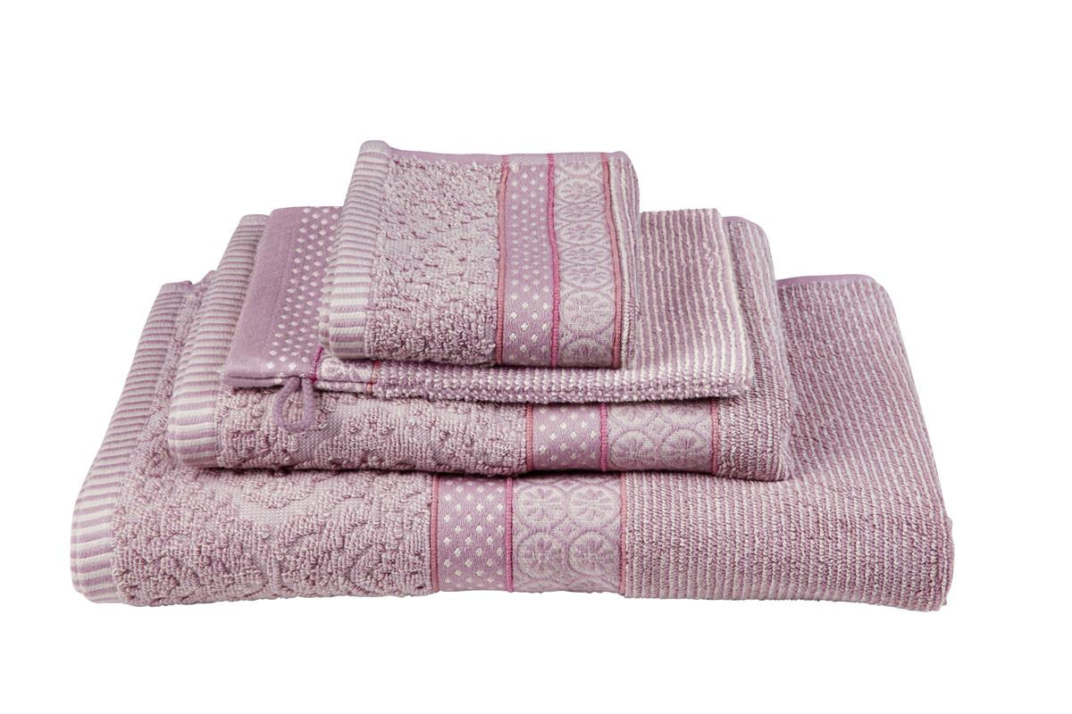 Pip Studio Soft Zellige - Douchelaken - 70x140 - Lila