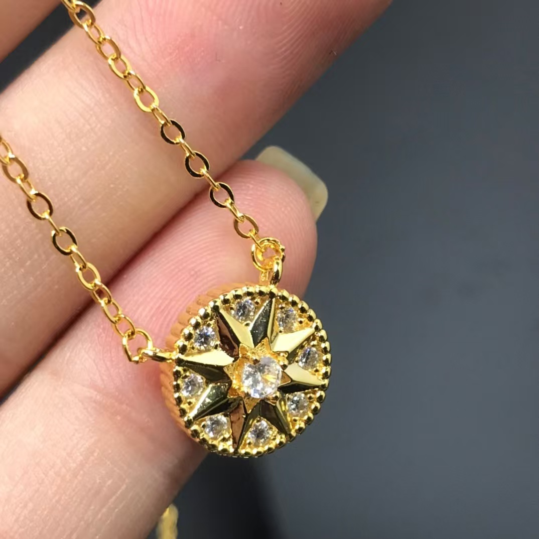 Dior Rose Des Vents Necklace - Original Replica Club