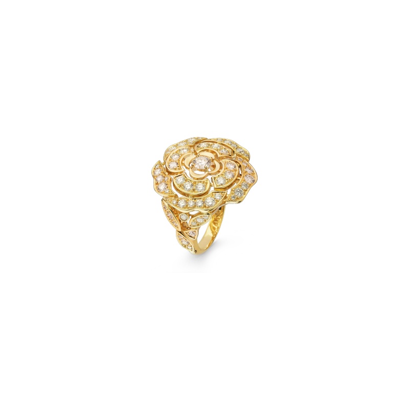 Replicate Bouton de Camélia ring(1:1 replica) - Original Replica Club