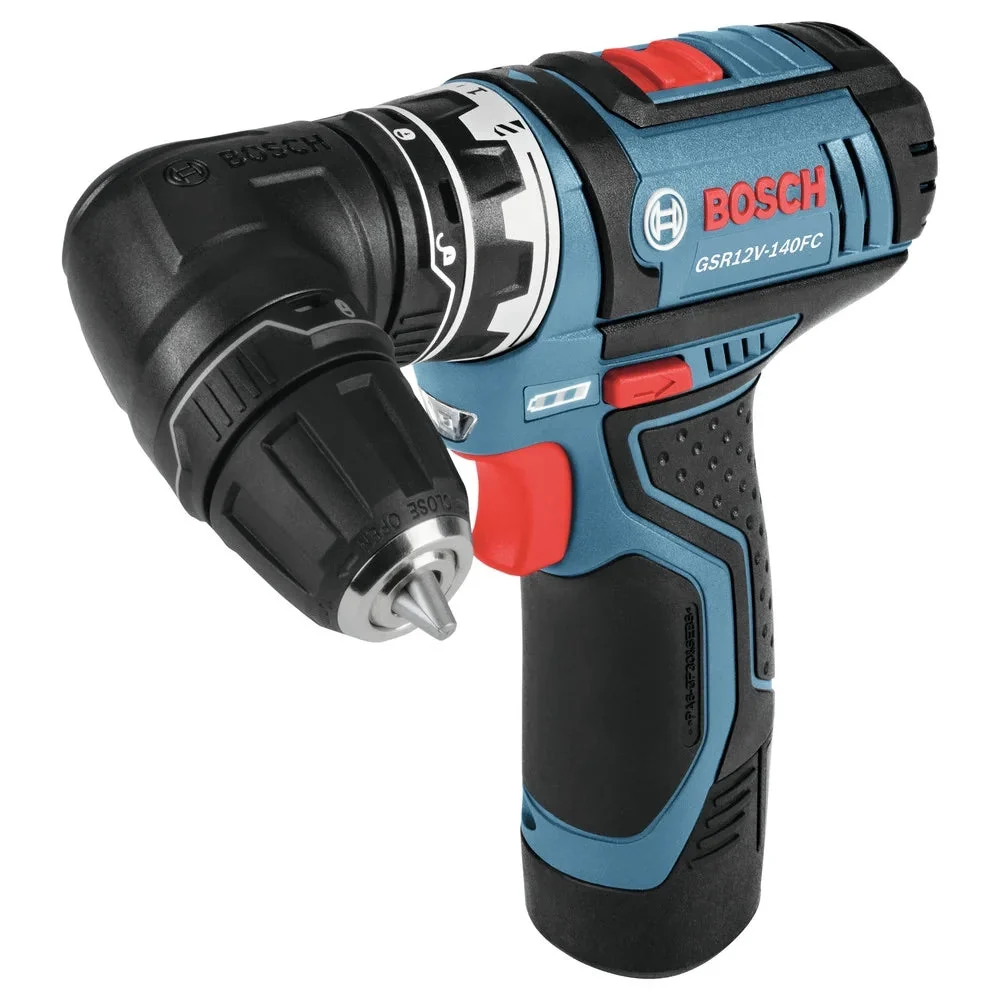 Bosch Refurbished Cordless Drill Driver 12V 2Ah 265In-Lbs 1300RPM 5 Piece - GSR12V-140FCB22 - Image 3 Bosch Refurbished Cordless Drill Driver 12V 2Ah 265In-Lbs 1300RPM 5 Piece - GSR12V-140FCB22 - Image 3