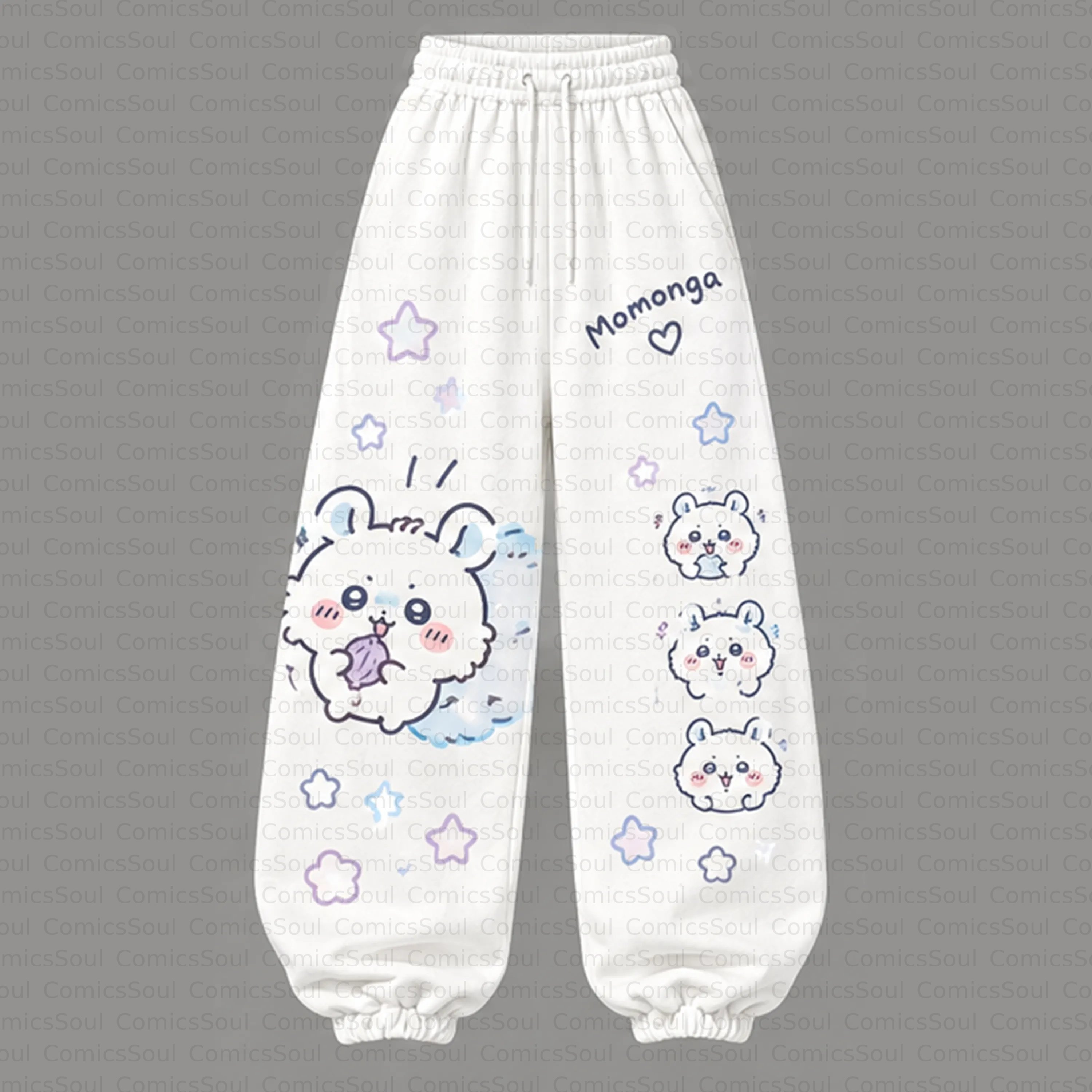 CHIIKAWA Cropped Long Sleeve Hoodie & High Waist Jogger Pants Two Piece TeeThreads Sustain the Scene with Custom Apparel