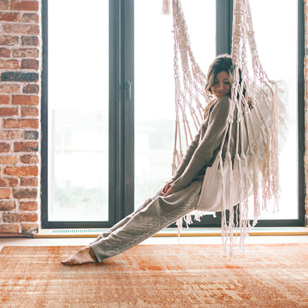 Acsento Grunge Vloerkleed 200 x 300 cm - Rust