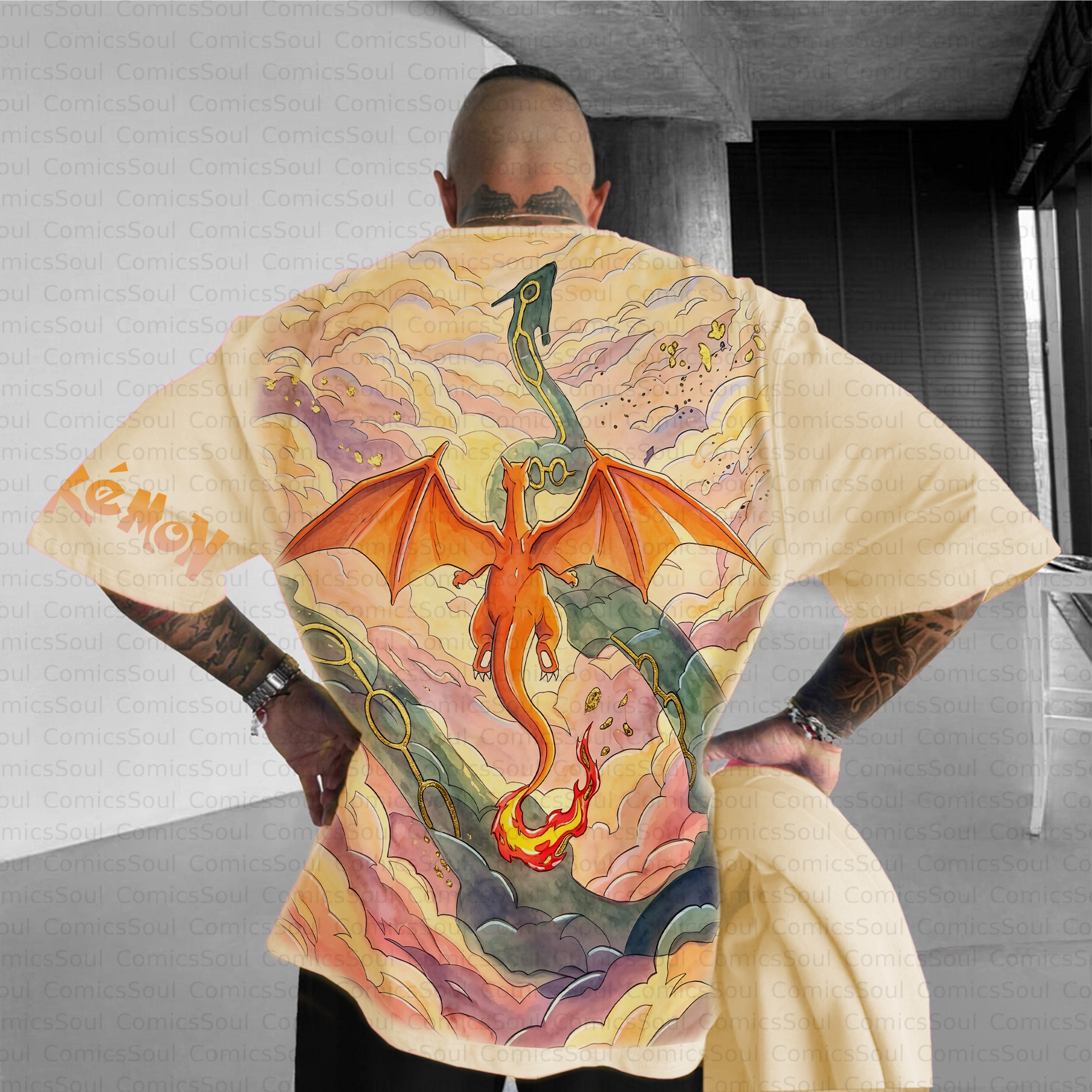 Unisex Anime Inspired Vintage T-Shirt