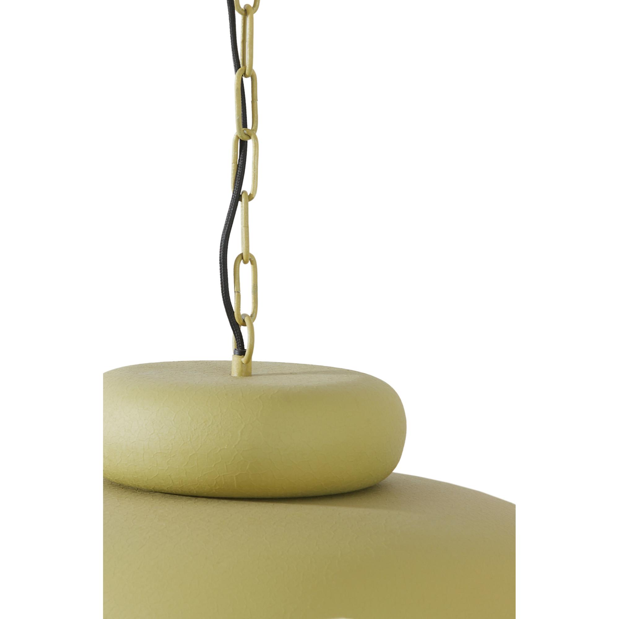 Light & Living Hanglamp Neiva - Olijfgroen - Ø46cm