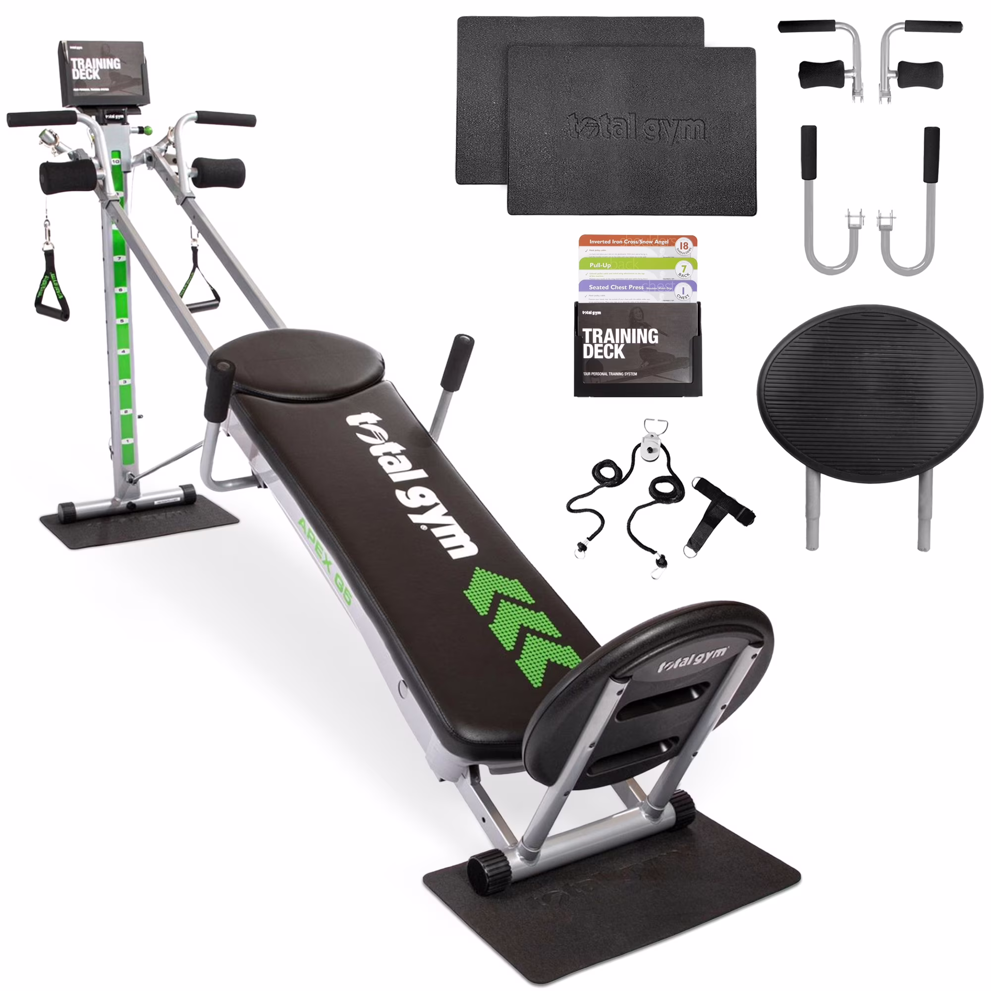 Total Gym APEX G5 Home Fitness Incline Weight Trainer Equipment W/ 10 Resistance Levels(8 Resistance Level)