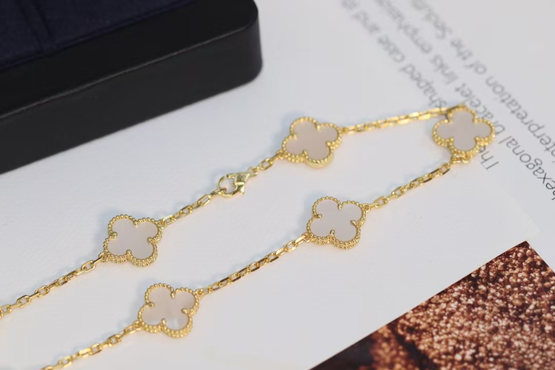 VCA Vintage Alhambra Necklace, 10 Motifs - Original Replica Club