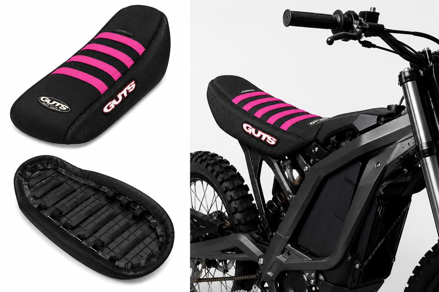 Premium Ribbed Rubber Gripper Seat Cover for Sur-Ron Light Bee X (LBX) & Light Bee S
