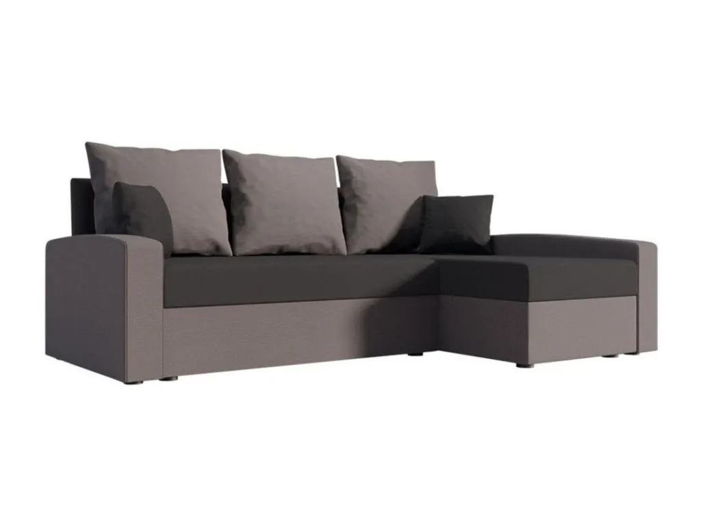 Sofá rinconero Hogarve 122 Gris Función de descanso Caja de ropa de cama 232x139x83cm rjxb00277