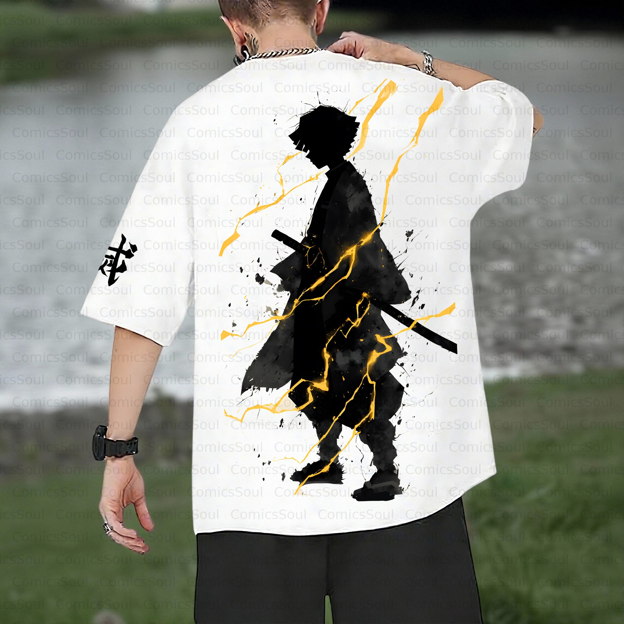 Unisex Anime Inspired Vintage T-Shirt