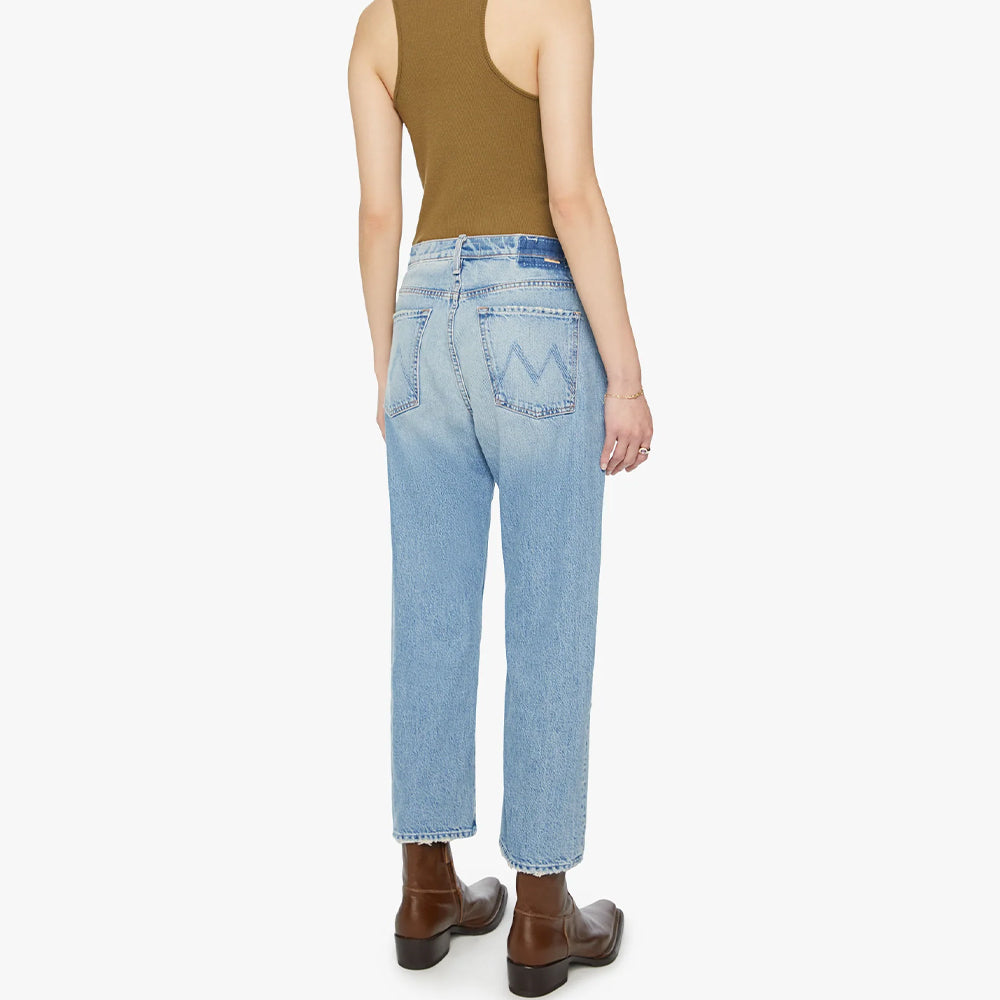 Mother - Jeans Ditcher Hover - Bleu