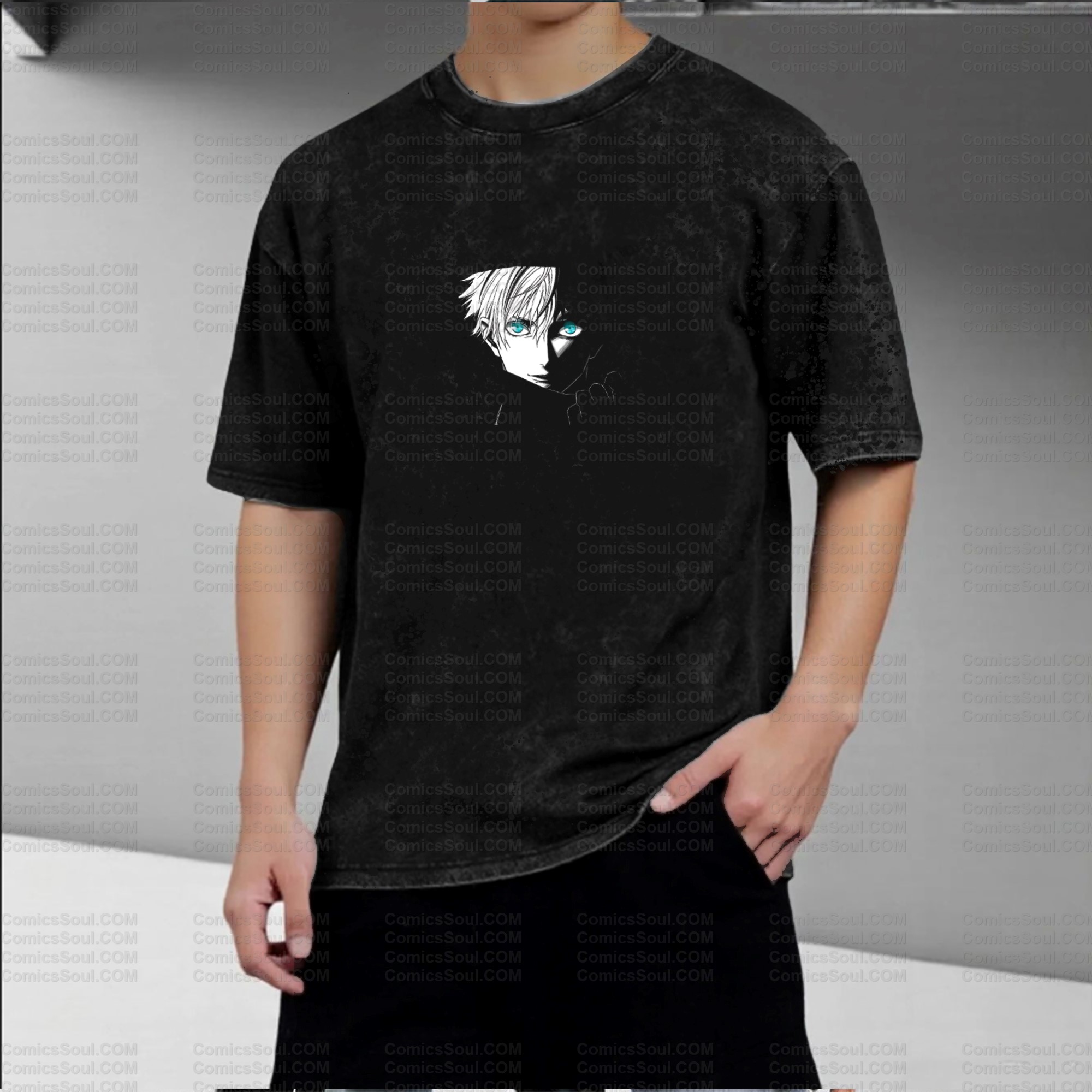 Printed Unisex Washed T-Shirt TeeThreads Sustain the Scene with Custom Apparel