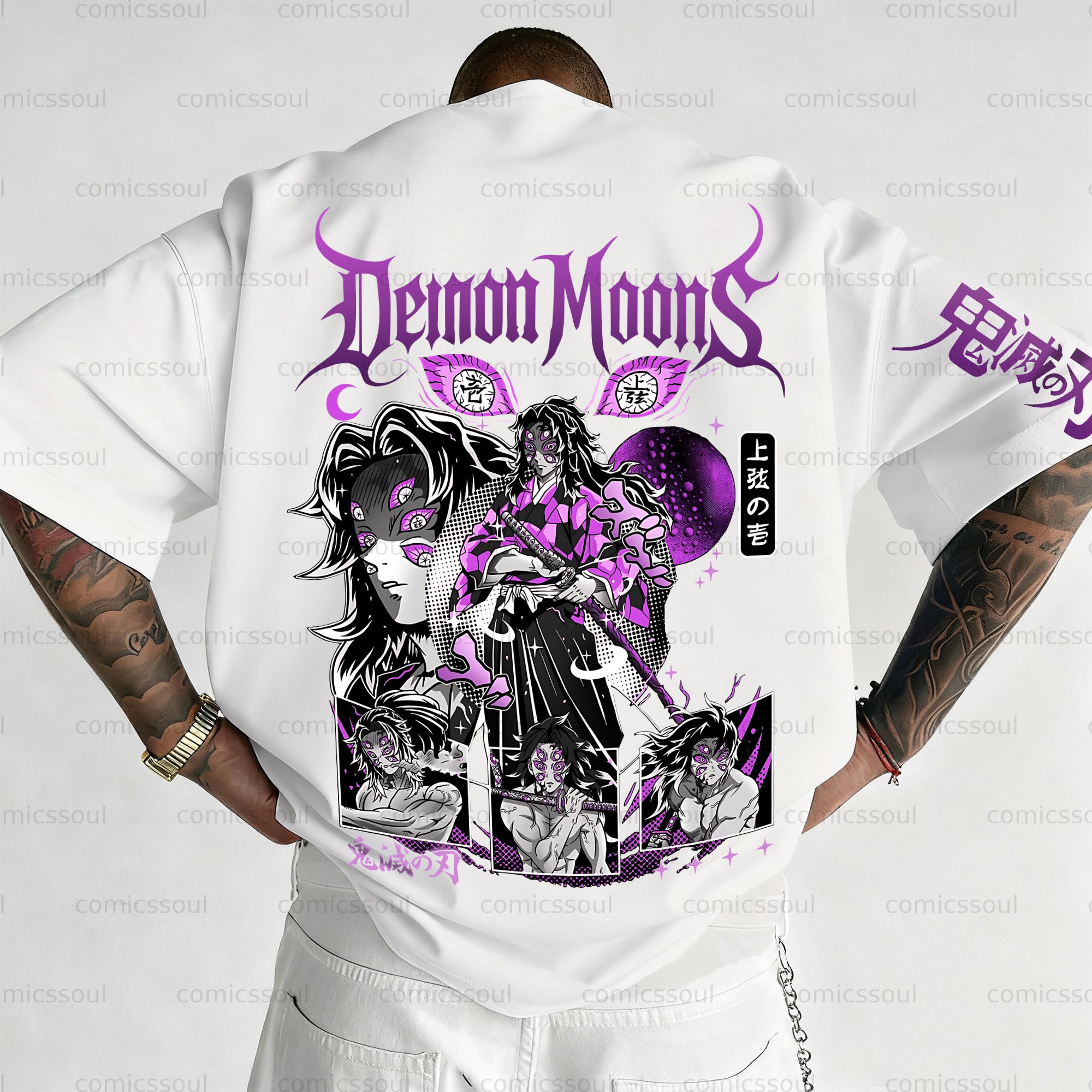 Unisex Anime Inspired Vintage T-Shirt