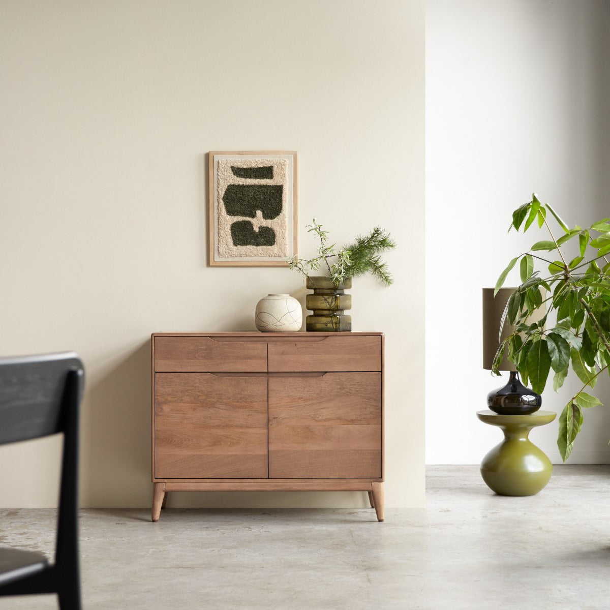 Tikamoon - Buffetkast van massief mangohout Gabrielle 100 cm