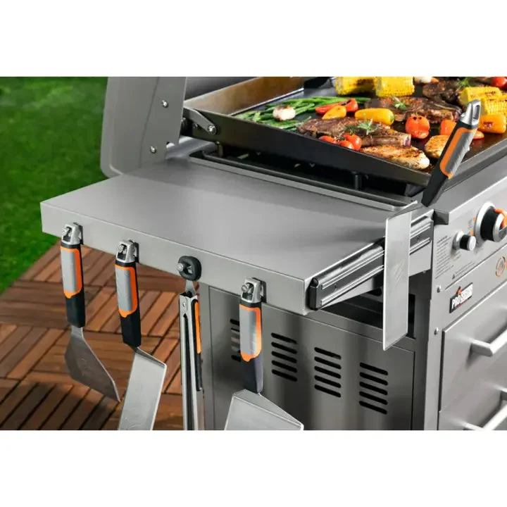 4-Burner 36-Inch Griddle Cooking Station with Hood